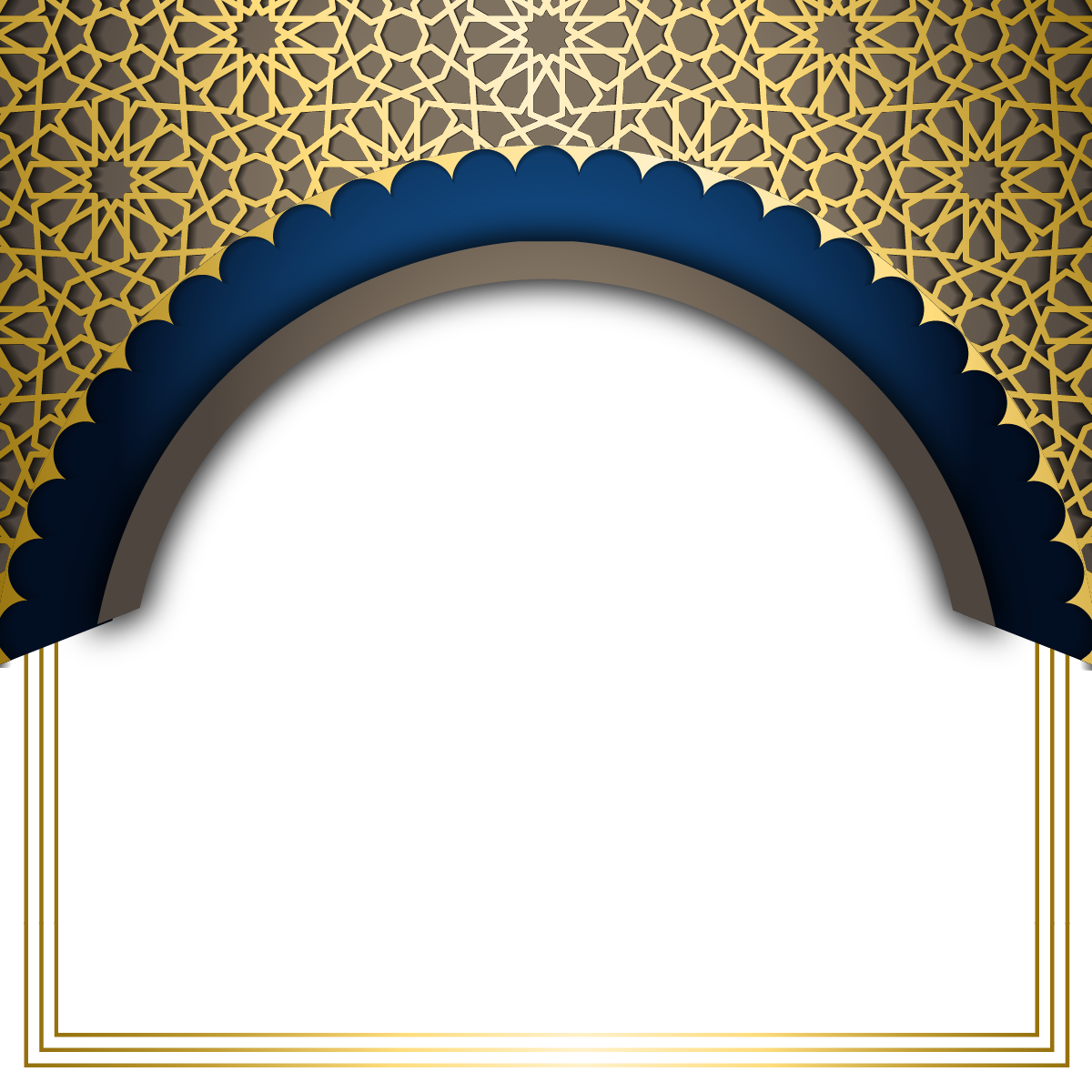 —Pngtree—islamic border with the top_6580581.png