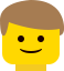 Lego Head With Hair