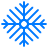 X Snowflake 4