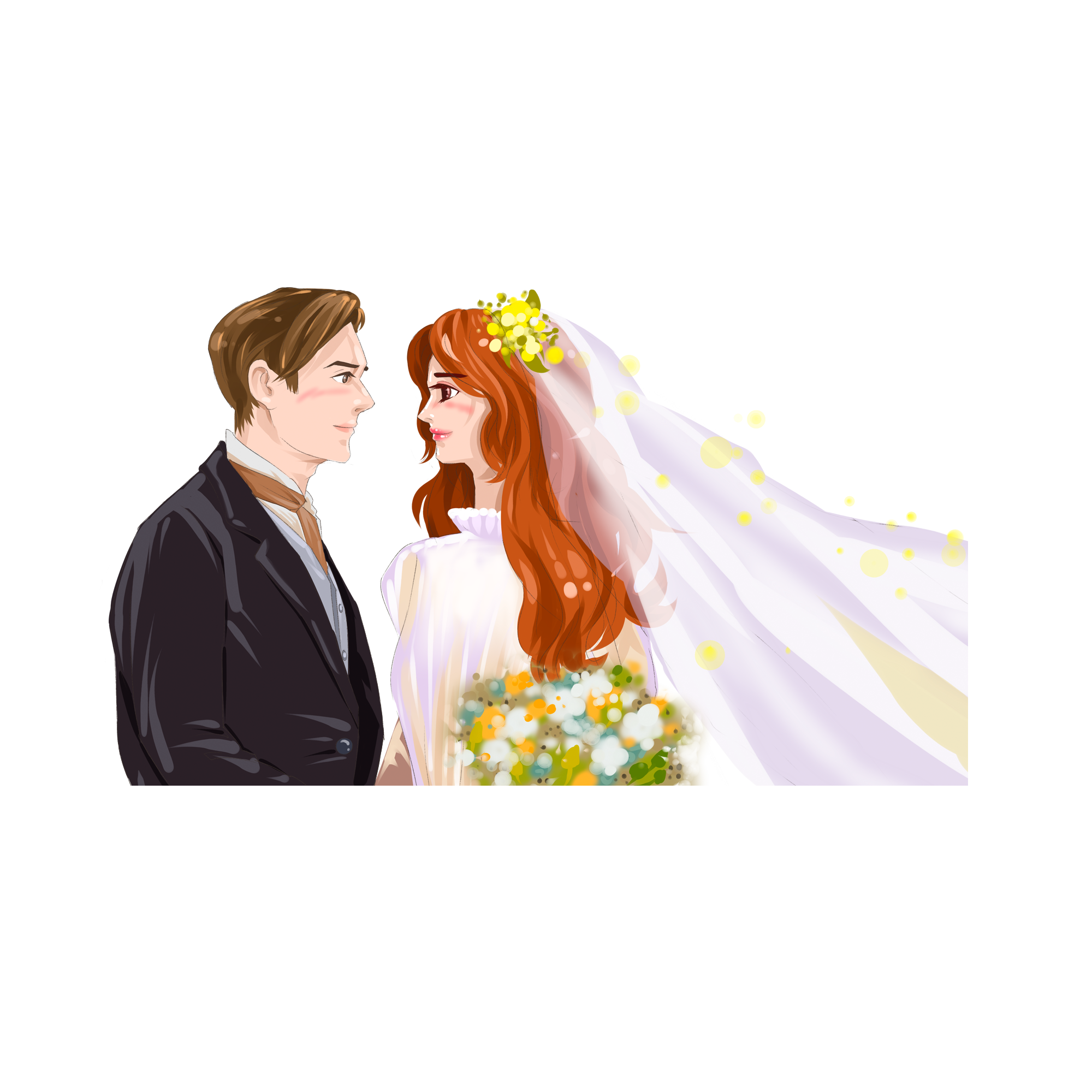 —Pngtree—cartoon groom and bride holding_4068825 (3).png
